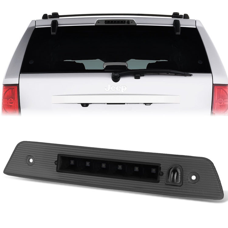 LUZ DE FRENO 05-10 JEEP GRAND CHEROKEE - LED - BLACK / SMOKE