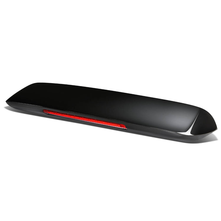 SPOILER SPOILER - 96-00 HONDA CIVIC 3-DR - ROOF SPOILER - FIBER GLASS - BLACK - W/ LED