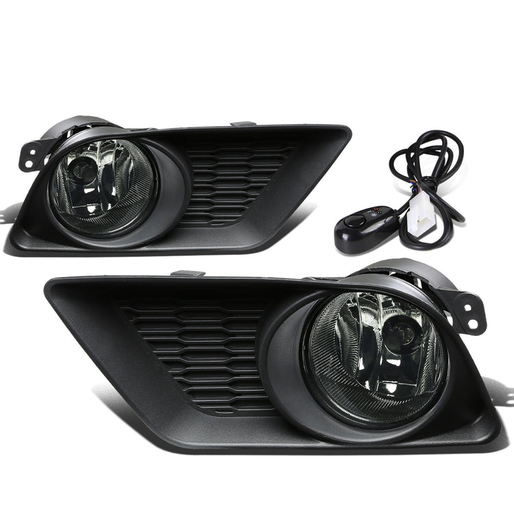 FAROS DE NIEBLA 11-14 DODGE CHARGER - WITH SWITCH, BEZEL - H8 BULB - SMOKE
