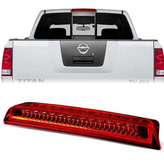 LUZ DE FRENO 04-15 NISSAN TITAN / 05-21 FRONTIER - LED - RED