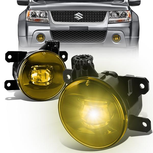 FAROS DE NIEBLA 06-14 SUZUKI GRAND VITARA MODELS / 06-12 SUZUKI SX4 4-DR SEDAN - FITS SX4 SEDAN MODELS ONLY - AMBER