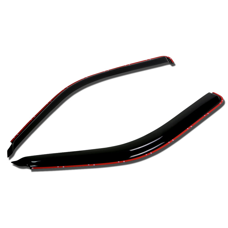 PROTECTOR DE VENTANA WINDOW VISORS - 91-94 MAZDA NAVAJO / 91-03 FORD EXPLORER - 2PCS - IN CHANNEL - DARK SMOKE