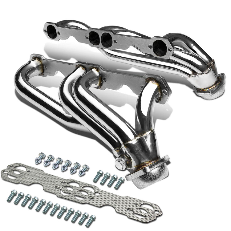 HEADERS STAINLESS STEEL - 88-97 CHEVY/GMC PICK-UP/SUBURBAN/YUKON 5.0/5.7 - TYPE-2