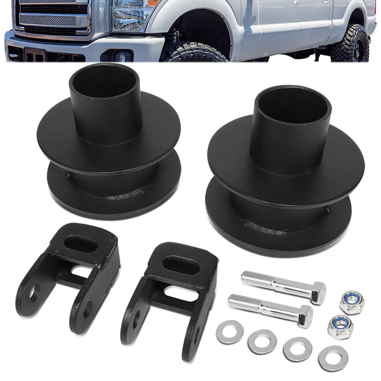 KIT ELEVACION FRONT - 2.5" LIFT - COIL SPRING LIFT SPACERS & SHOCK EXTENSION MOUNTS