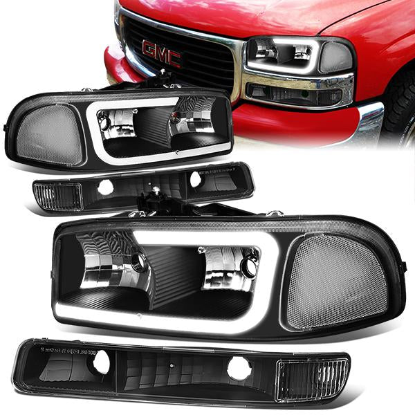 FAROS 99-07 GMC SIERRA 1500 / 01-07 GMC SIERRA 1500HD, SIERRA 2500HD, SIERRA 3500HD / 99-04 GMC SIERRA 2500 / 99-06 GMC YUKON / 00-06 GMC YUKON XL 1500, YUKON XL 2500 / 2001 GMC SIERRA C3 - DOES NOT FIT DENALI TRIMS / FITS 2007 CLASSIC MODELS ONLY - C-BAR