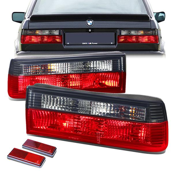 FAROS TRASEROS 84-85 BMW 318I / 84-87 BMW 325E / 86-87 BMW 325ES / 86-88 BMW 325 / 87-90 BMW 325I , 325IS / 88-91 BMW M3 - RED / SMOKE