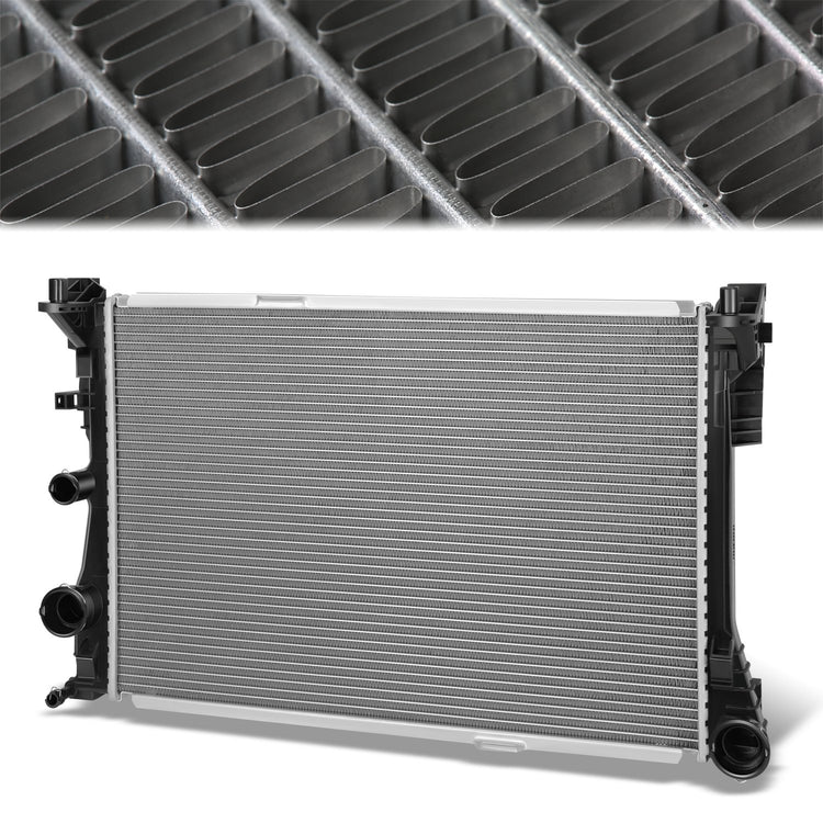 RADIADOR RADIATOR - OEM - 12-15 MERCEDES-BENZ C250 / 14-16 MERCEDES-BENZ E250 / 12-15 MERCEDES-BENZ SLK250 / 12-16 MERCEDES-BENZ SLK350 - FITS AUTOMATIC TRANSMISSION MODELS - DPI-13376
