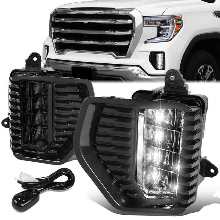 FAROS DE NIEBLA 19-22 GMC SIERRA 1500 - SMOKED