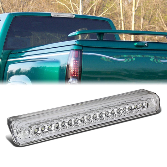 LUZ DE FRENO 88-98 CHEVY C1500, K1500, K2500 / 88-99 C2500 / 88-00 C3500, K3500 / 94-99 C1500, 2500, K1500, K2500 SUBURBAN - LED - CHROME