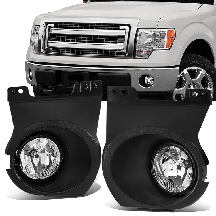 FAROS DE NIEBLA FORD F-150/F-250 SUPER DUTY/F-350/F-450/F-550 11-14 ,NO WIRE NO SWITCH,CLEAR