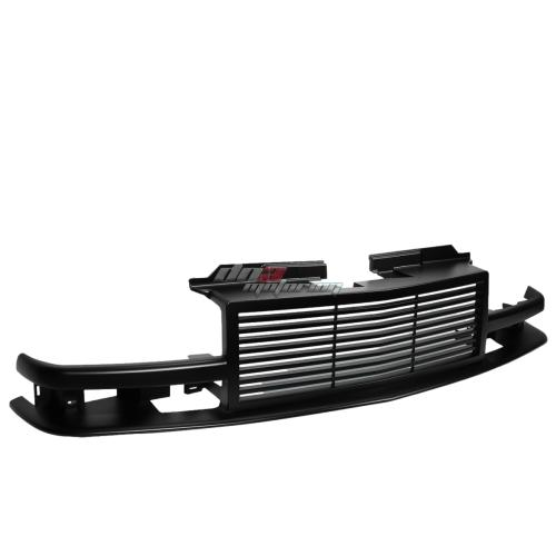 PARRILLA GRILLE - 98-04 CHEVY S10 , BLAZER - HORIZONTAL FENCE STYLE - ABS - FITS GMT 325 , GMT 330 MODELS ONLY - BLACK