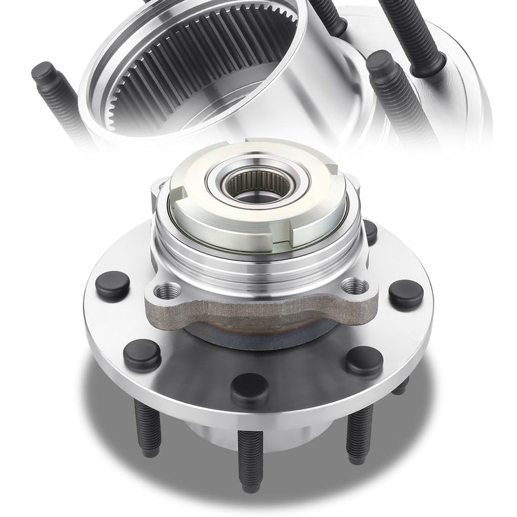 MASA DE RUEDA WHEEL HUBS & BEARINGS - FORD F-250 SUPER DUTY 1999-2001 / FORD F-350 SUPER DUTY 1999-2001 / 2-WHEELS ABS - W/ SINGLE REAR WHEELS - 4WD/AWD - FROM 03/22/99