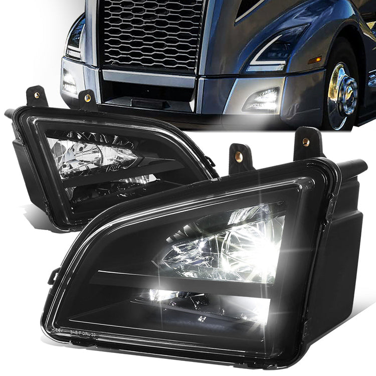 FAROS DE NIEBLA 18-22 VOLVO VNL - REFLECTOR - FULL LED - BLACK