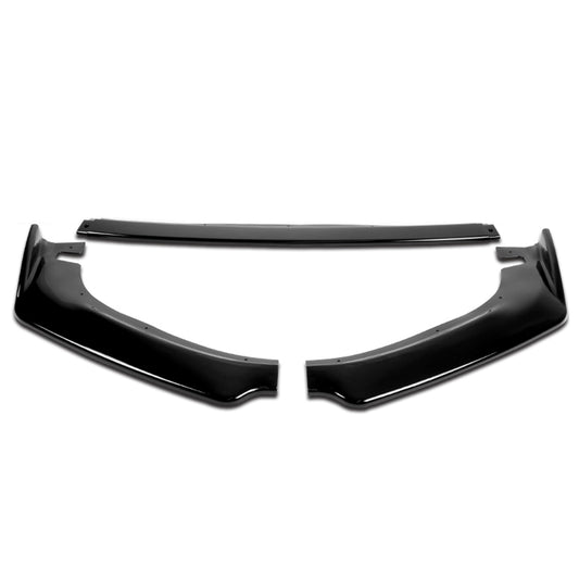 LIP FRONTAL 14-16 LEXUS IS250, 1S350 - REQUIRES DRILLING BUMPER FOR INSTALLATION - 3PC - PAINTED GLOSS BLACK