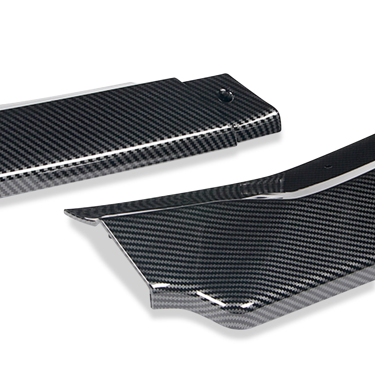 LIP FRONTAL 13-16 SCION FRS - REQUIRES DRILLING BUMPER FOR INSTALLATION - 3PC - CARBON FIBER LOOK