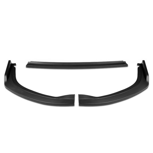 LIP FRONTAL 11-14 SUBARU WRX, WRX STI - REQUIRES DRILLING BUMPER FOR INSTALLATION - 3PC - MATTE BLACK