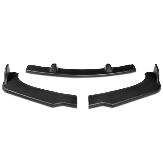 LIP FRONTAL 09-11 BMW - FITS ONLY 328I, 328I XDRIVE, 335D, 335I, 335 X DRIVE SEDAN MODELS - DOES NOT FIT M3, M-TECH, AND M-SPORT BUMPERS - REQUIRES DRILLING BUMPER FOR INSTALLATION - 3PC - MATTE BLACK