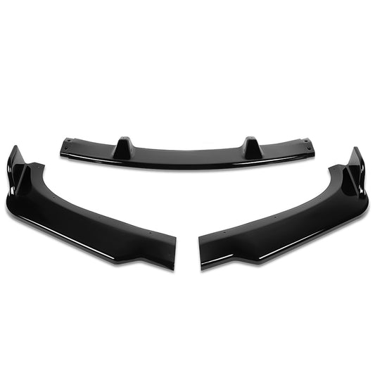 LIP FRONTAL 09-11 BMW - FITS ONLY 328I, 328I XDRIVE, 335D, 335I, 335 X DRIVE SEDAN MODELS - DOES NOT FIT M3, M-TECH, AND M-SPORT BUMPERS - REQUIRES DRILLING BUMPER FOR INSTALLATION - 3PC - PAINTED GLOSS BLACK