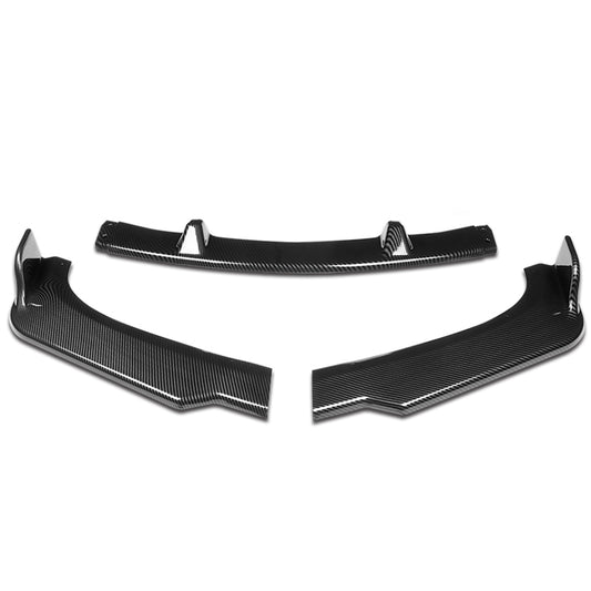 LIP FRONTAL 09-11 BMW - FITS ONLY 328I, 328I XDRIVE, 335D, 335I, 335 X DRIVE SEDAN MODELS - DOES NOT FIT M3, M-TECH, AND M-SPORT BUMPERS - REQUIRES DRILLING BUMPER FOR INSTALLATION - CARBON FIBER LOOK