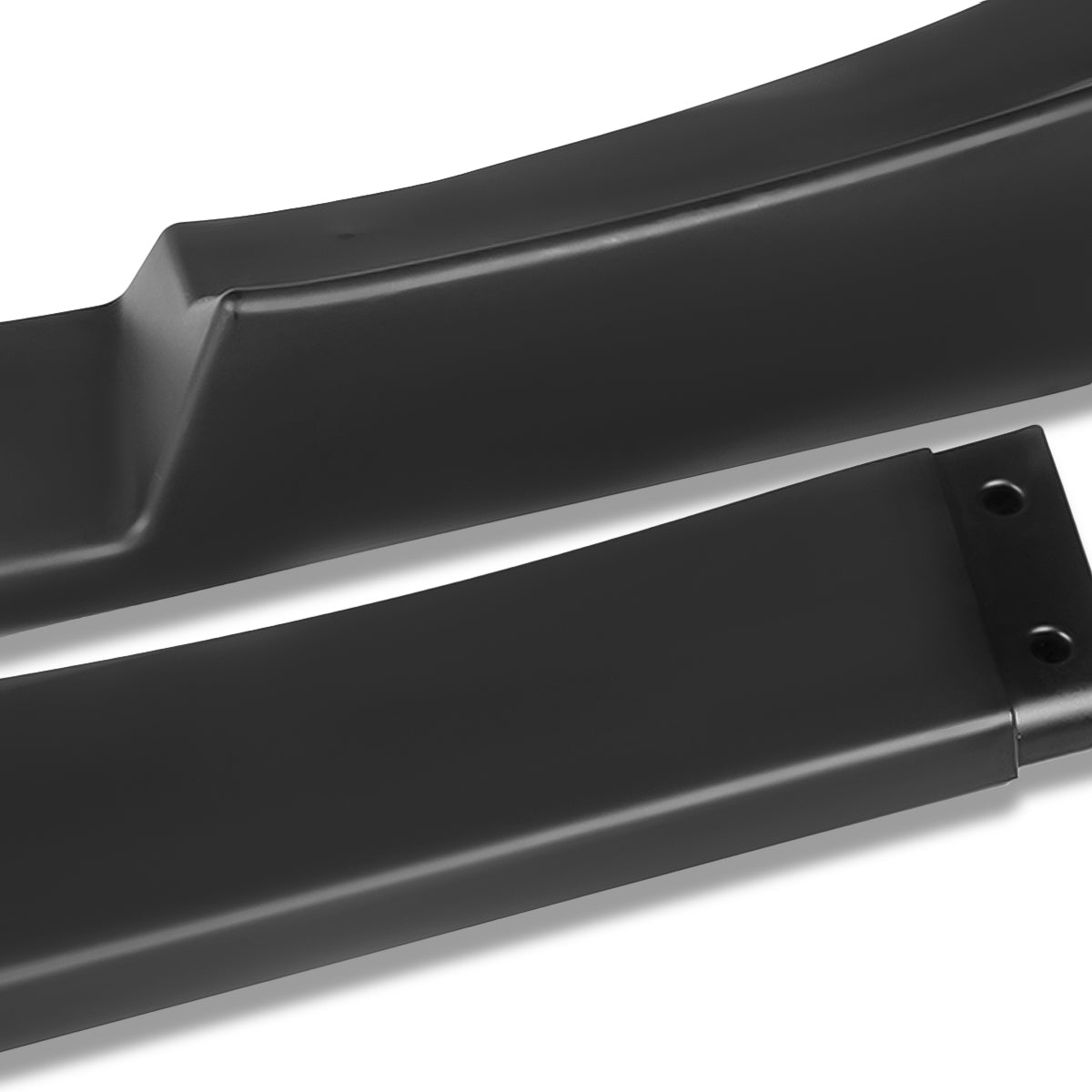 LIP FRONTAL 12-14 MERCEDES BENZ C180, C250, C300, C350, W204 SEDANS / 13-14 BENZ C200 - FITS AMG/SPORT PACKAGE MODELS ONLY - REQUIRES DRILLING BUMPER FOR INSTALLATION - 3PC - MATTE BLACK
