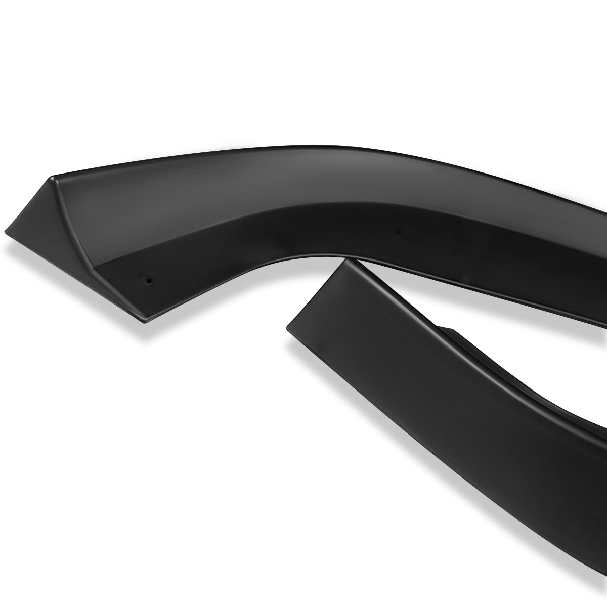 LIP FRONTAL 12-14 MERCEDES BENZ C180, C250, C300, C350, W204 SEDANS / 13-14 BENZ C200 - FITS AMG/SPORT PACKAGE MODELS ONLY - REQUIRES DRILLING BUMPER FOR INSTALLATION - 3PC - MATTE BLACK