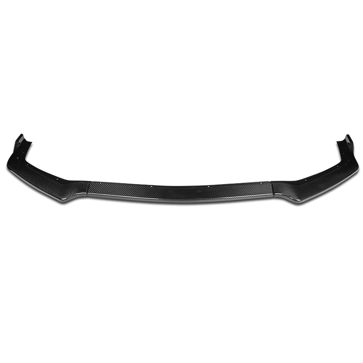 LIP FRONTAL 18-20 MUSTANG - FITS SPORT MODEL ONLY - REQUIRES DRILLING BUMPER FOR INSTALLATION - 3PC - REAL CARBON FIBER