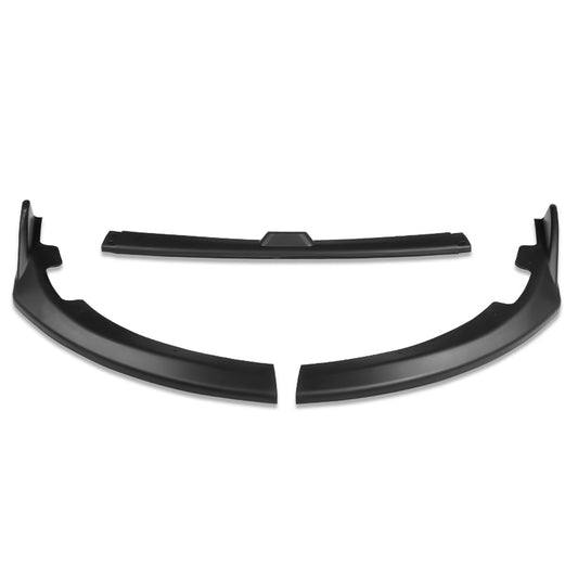 LIP FRONTAL 08-10 SUBARU IMPREZA WRX STI - REQUIRES DRILLING BUMPER FOR INSTALLATION - 3PC - MATTE BLACK