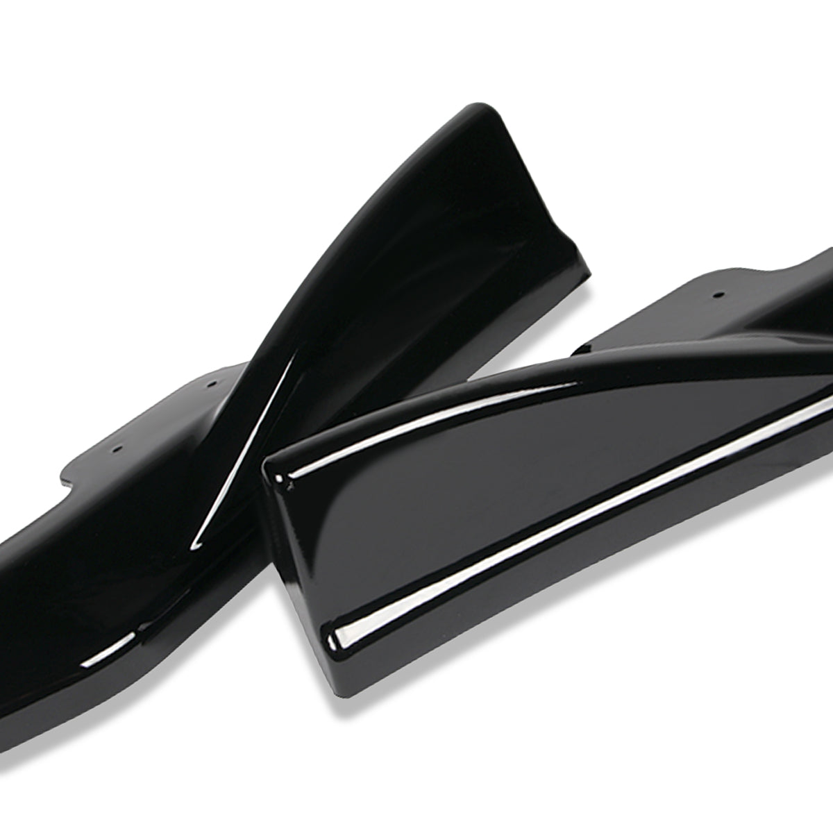 LIP FRONTAL 08-10 SUBARU IMPREZA WRX STI - REQUIRES DRILLING BUMPER FOR INSTALLATION - 3PC - PAINTED GLOSS BLACK