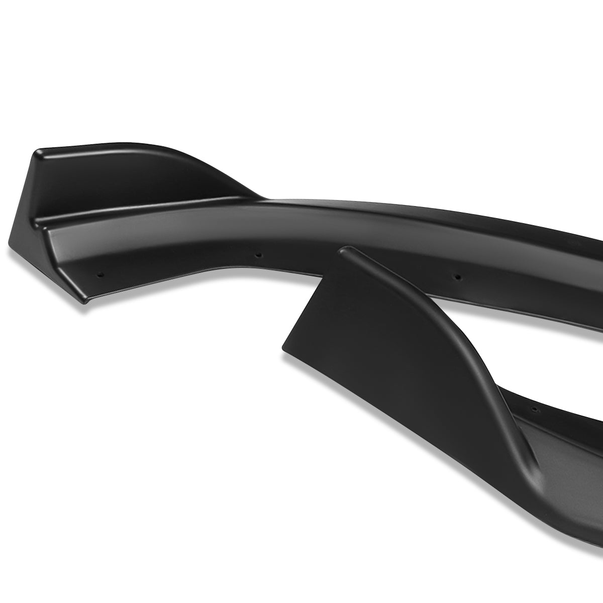 LIP FRONTAL 17-20 AUDI A3, S3 - FITS PREMIUM PLUS, S-LINE ONLY - REQUIRES DRILLING BUMPER FOR INSTALLATION - 3PC - MATTE BLACK