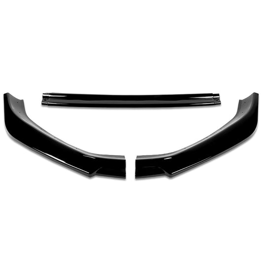 LIP FRONTAL 18-21 VOLKSWAGEN GOLF - DOES NOT FIT GTI, R, R-LINE - REQUIRES DRILLING BUMPER FOR INSTALLATION - 3 PC - PAINTED GLOSS BLACK