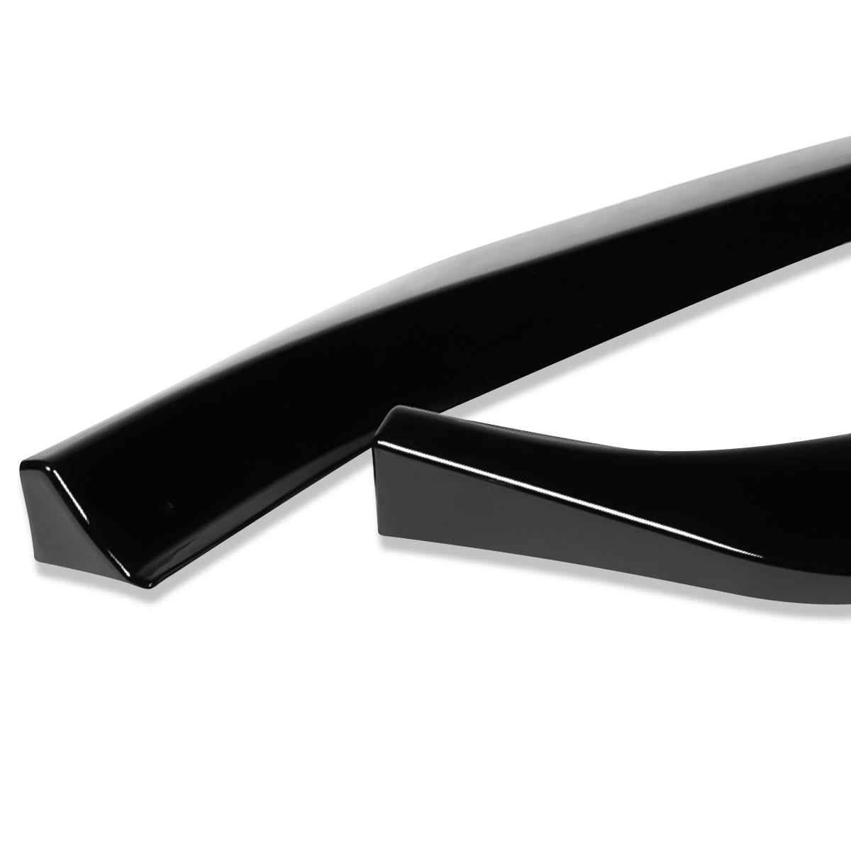 LIP FRONTAL 18-21 VOLKSWAGEN GOLF - DOES NOT FIT GTI, R, R-LINE - REQUIRES DRILLING BUMPER FOR INSTALLATION - 3 PC - PAINTED GLOSS BLACK