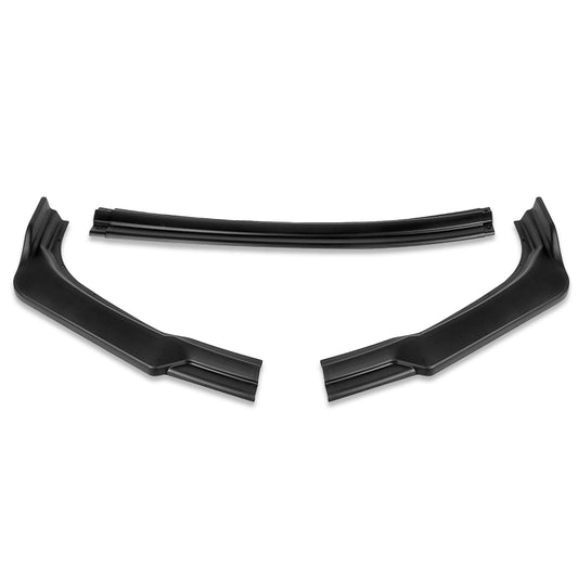 LIP FRONTAL 11-15 TOYOTA SIENNA - DOES NOT FIT SE SPORT MODELS - REQUIRES DRILLING BUMPER FOR INSTALLATION - 3PC - MATTE BLACK