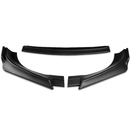 LIP FRONTAL 13-16 HYUNDAI GENESIS COUPE - REQUIRES DRILLING BUMPER FOR INSTALLATION - 3PC - MATTE BLACK