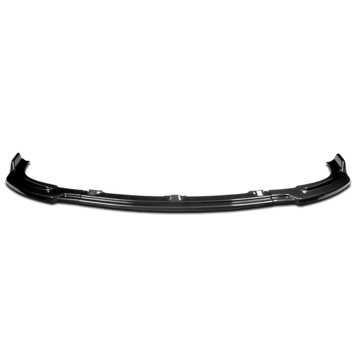 LIP FRONTAL 10-13 INFINITI G37 SEDAN - REQUIRES DRILLING BUMPER FOR INSTALLATION - 3PC - CARBON FIBER LOOK