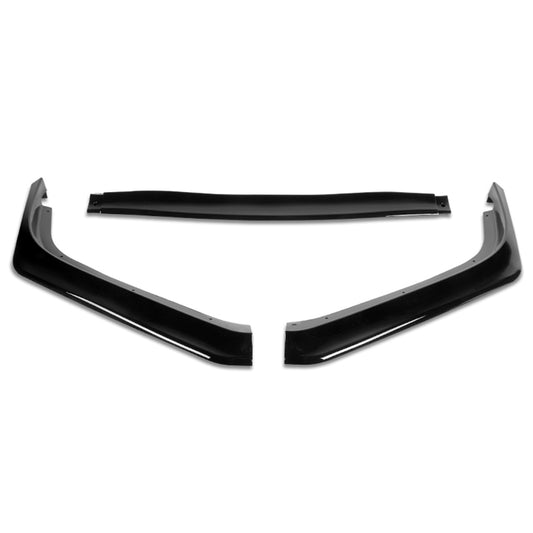 LIP FRONTAL 13-15 HONDA CIVIC SEDAN - EXCLUDES SI - REQUIRES DRILLING BUMPER FOR INSTALLATION - 3PC - PAINTED GLOSS BLACK