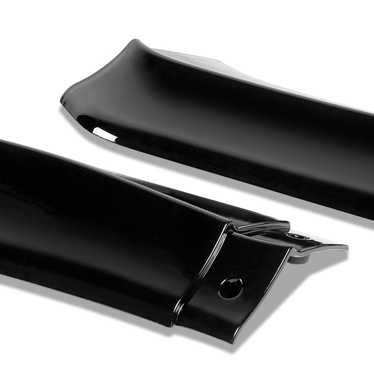 LIP FRONTAL 13-15 HONDA CIVIC SEDAN - EXCLUDES SI - REQUIRES DRILLING BUMPER FOR INSTALLATION - 3PC - PAINTED GLOSS BLACK