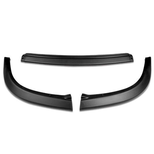 LIP FRONTAL 06-07 SUBARU IMPREZA WRX STI - REQUIRES DRILLING BUMPER FOR INSTALLATION - 3PC - MATTE BLACK