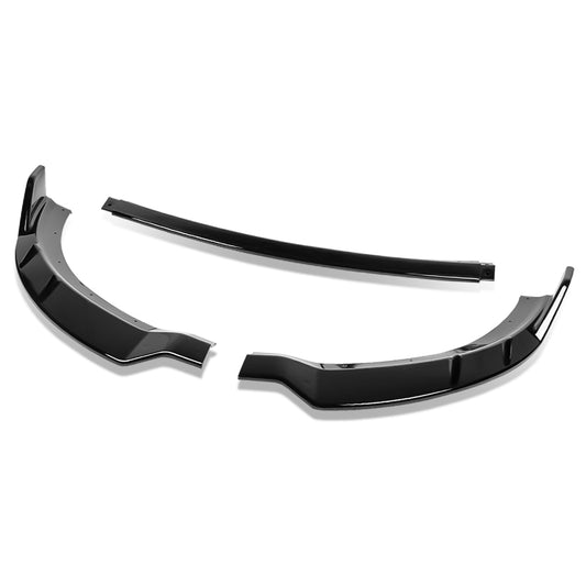 LIP FRONTAL 15-22 DODGE CHARGER - REQUIRES DRILLING BUMPER FOR INSTALLATION - 3PC - PAINTED GLOSS BLACK