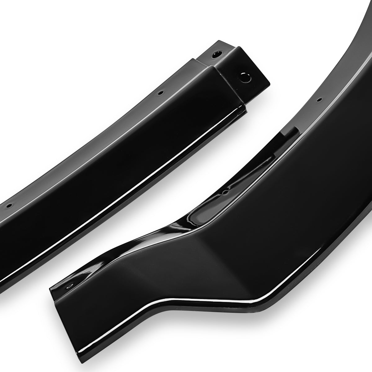 LIP FRONTAL 15-22 DODGE CHARGER - REQUIRES DRILLING BUMPER FOR INSTALLATION - 3PC - PAINTED GLOSS BLACK