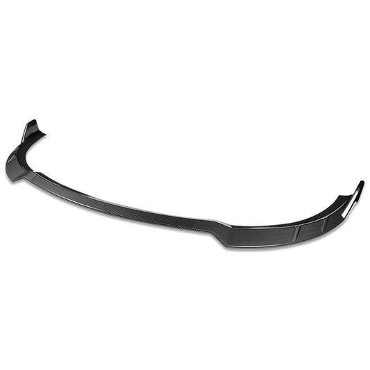 LIP FRONTAL 15-22 DODGE CHARGER - REQUIRES DRILLING BUMPER FOR INSTALLATION - 3PC - CARBON FIBER LOOK
