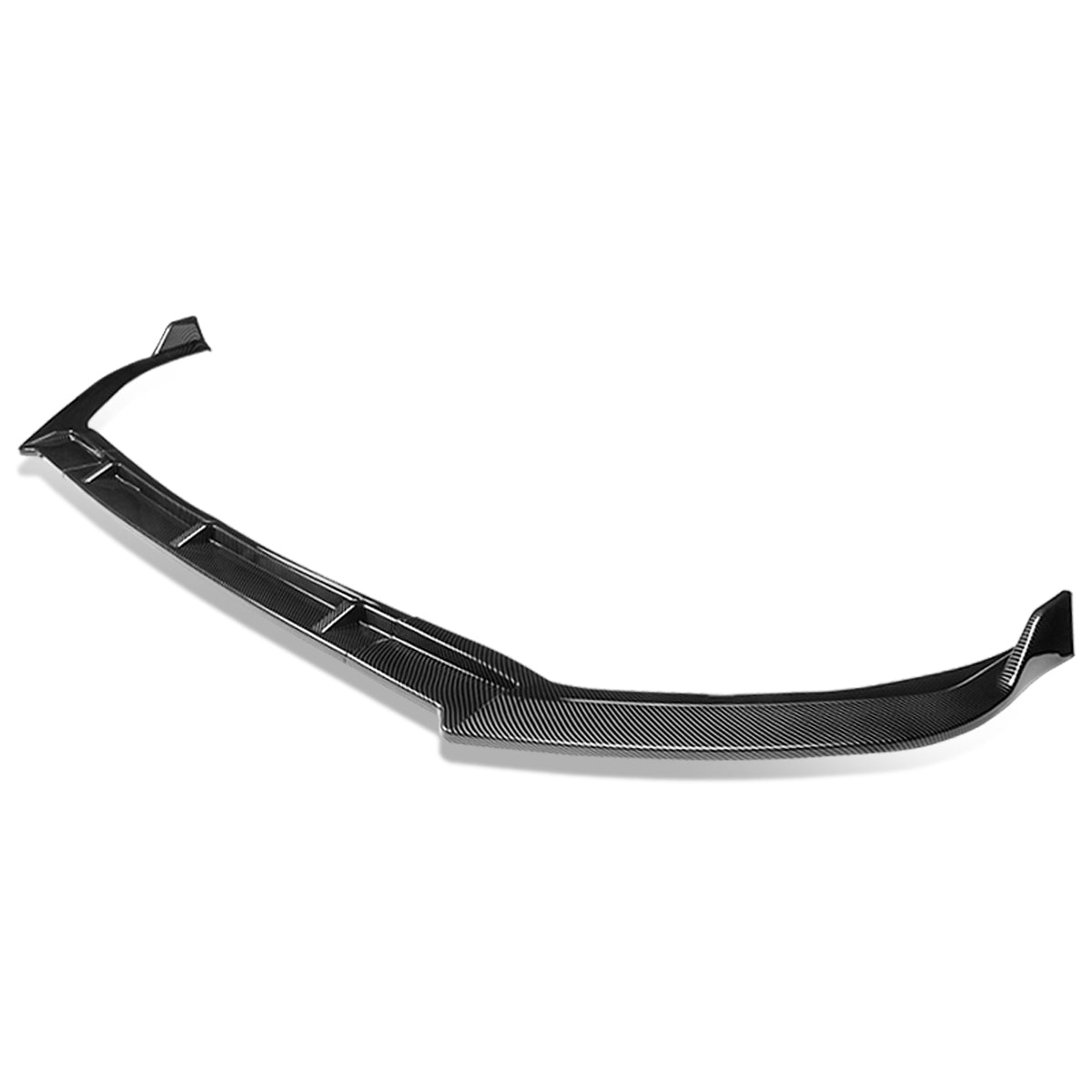 LIP FRONTAL 18-20 TOYOTA SIENNA - REQUIRES DRILLING BUMPER FOR INSTALLATION - 3PC - CARBON FIBER LOOK