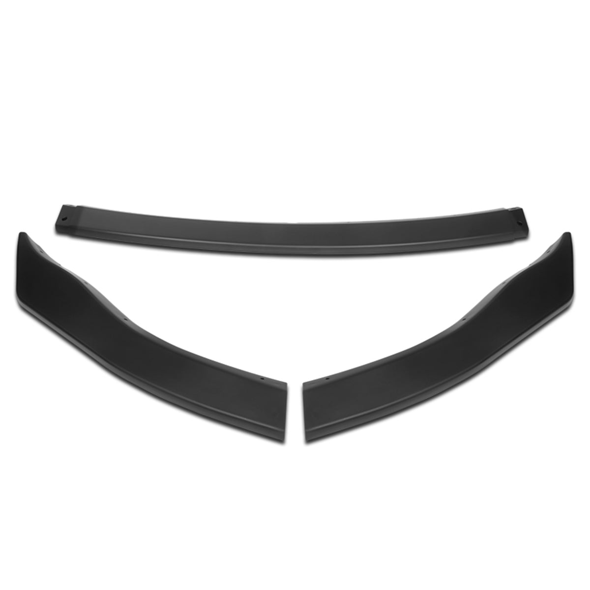 LIP FRONTAL 06-09 NISSAN 350Z - REQUIRES DRILLING BUMPER FOR INSTALLATION - 3PC - MATTE BLACK