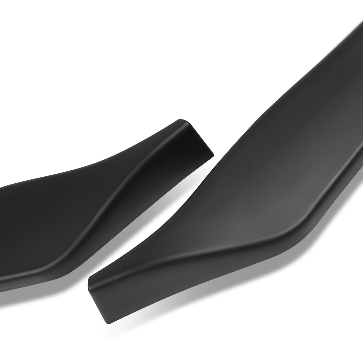 LIP FRONTAL 06-09 NISSAN 350Z - REQUIRES DRILLING BUMPER FOR INSTALLATION - 3PC - MATTE BLACK
