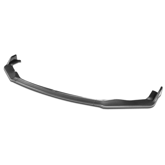 LIP FRONTAL 17-20 LEXUS IS200T, IS300, IS350 - REQUIRES DRILLING BUMPER FOR INSTALLATION - 3PC - CARBON FIBER LOOK