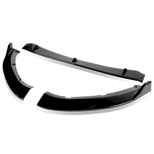 LIP FRONTAL 16-22 MAZDA MIATA - REQUIRES DRILLING BUMPER FOR INSTALLATION - 3PC - PAINTED GLOSS BLACK