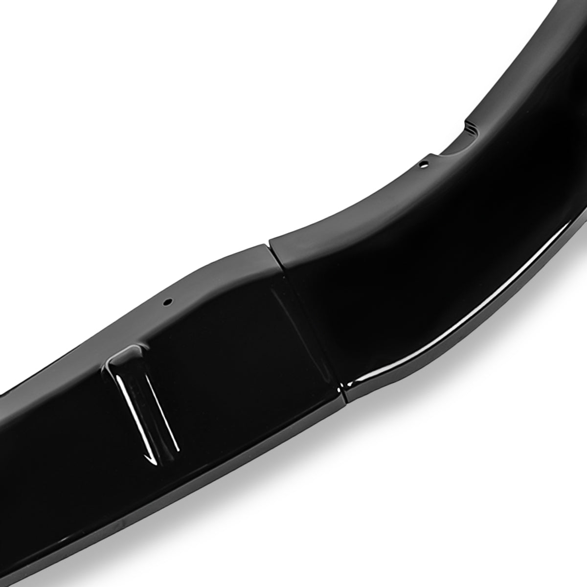 LIP FRONTAL 16-22 MAZDA MIATA - REQUIRES DRILLING BUMPER FOR INSTALLATION - 3PC - PAINTED GLOSS BLACK