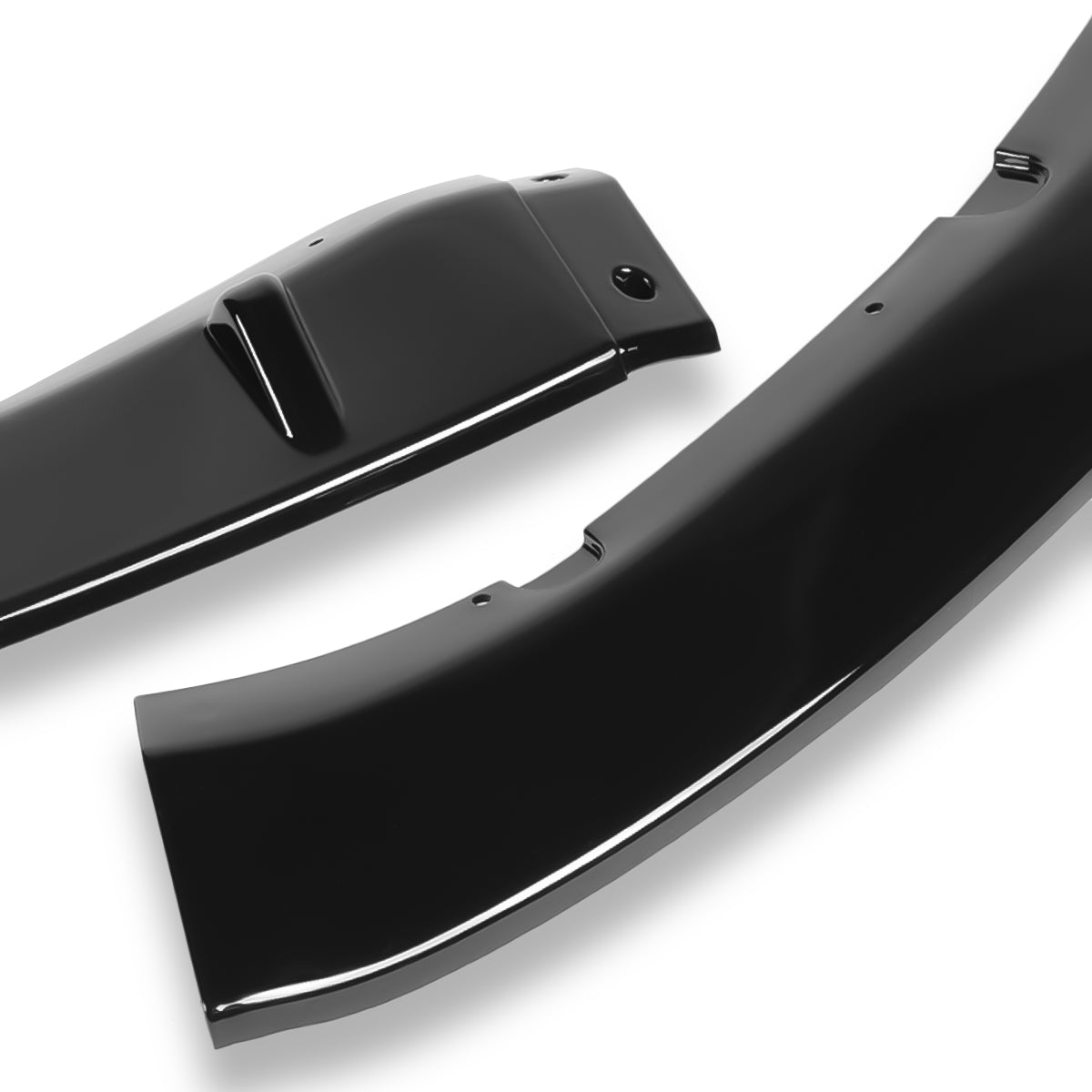 LIP FRONTAL 16-22 MAZDA MIATA - REQUIRES DRILLING BUMPER FOR INSTALLATION - 3PC - PAINTED GLOSS BLACK