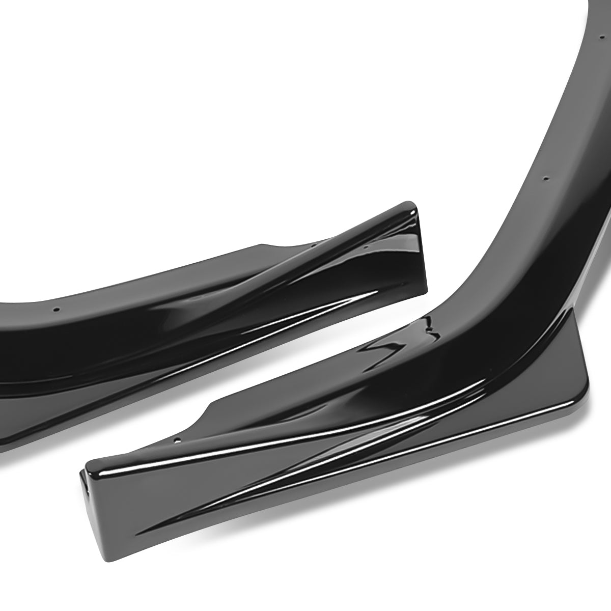 LIP FRONTAL 19-20 SUBARU LEGACY - REQUIRES DRILLING BUMPER FOR INSTALLATION -3PC - PAINTED GLOSS BLACK