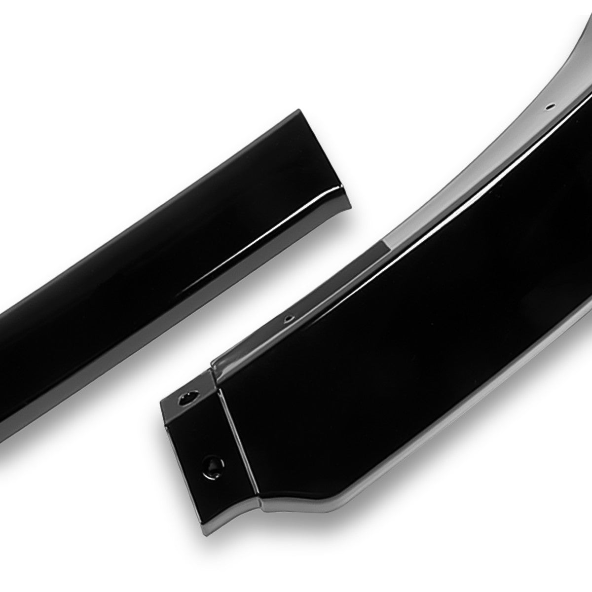 LIP FRONTAL 16-22 MAZDA MIATA - REQUIRES DRILLING BUMPER FOR INSTALLATION - 3PC - PAINTED GLOSS BLACK