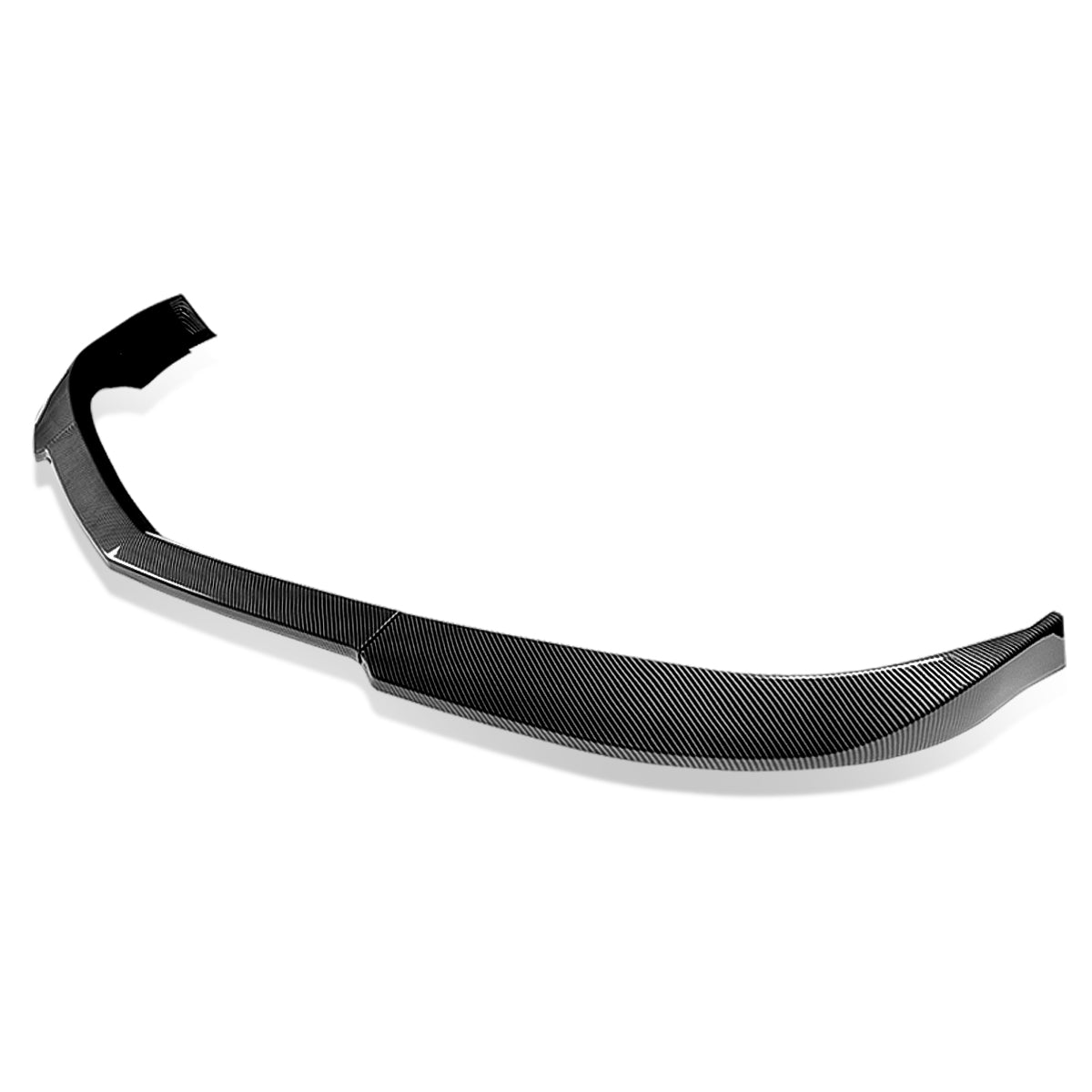 LIP FRONTAL 16-22 MAZDA MIATA - REQUIRES DRILLING BUMPER FOR INSTALLATION - 3PC - CARBON FIBER LOOK